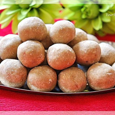 Wheat Flour Ladoo Recipe | Atta Ladoo