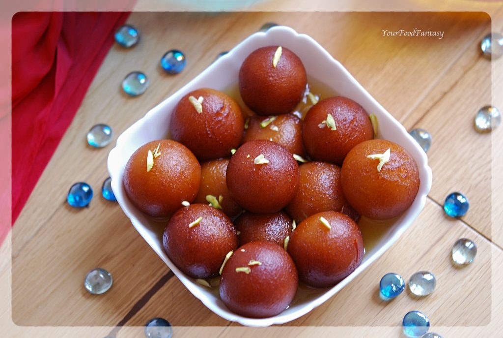 Easy Gulab Jamun Recipe | YourFoodFantasy.com by Meenu Gupta
