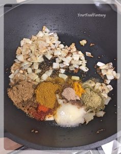 Frying Spices | Dry Bhindi Masala | Your Food Fantasy