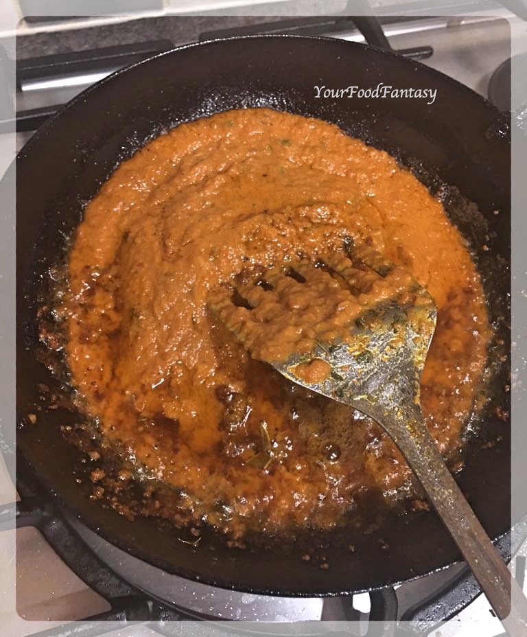 Mushroom Tikka Masala Gravy | YourFoodFantasy.com
