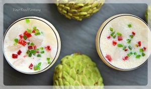 Custard Apple Recipes | Milkshake Recipes | YourFoodFantasy.com by Meenu Gupta
