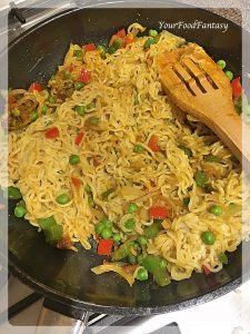 Vegetable Maggie Masala Recipe | Your Food Fantasy