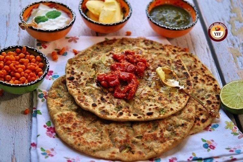 Indian Broccoli Paratha Recipe | Your Food Fantasy