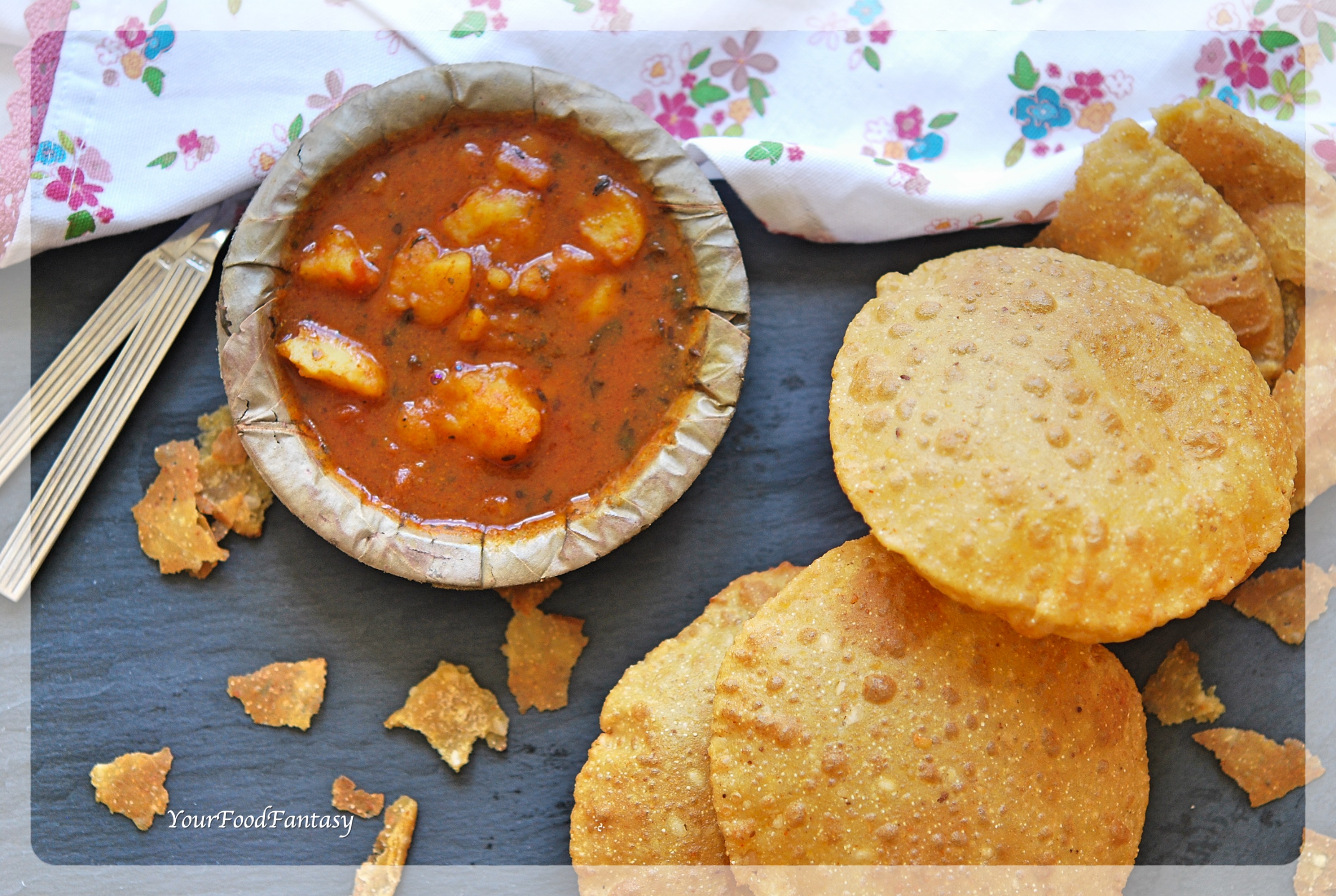 Aalo Tamatar Sabzi | Aalo Ke Raseele Sabzi | Your Food Fantasy