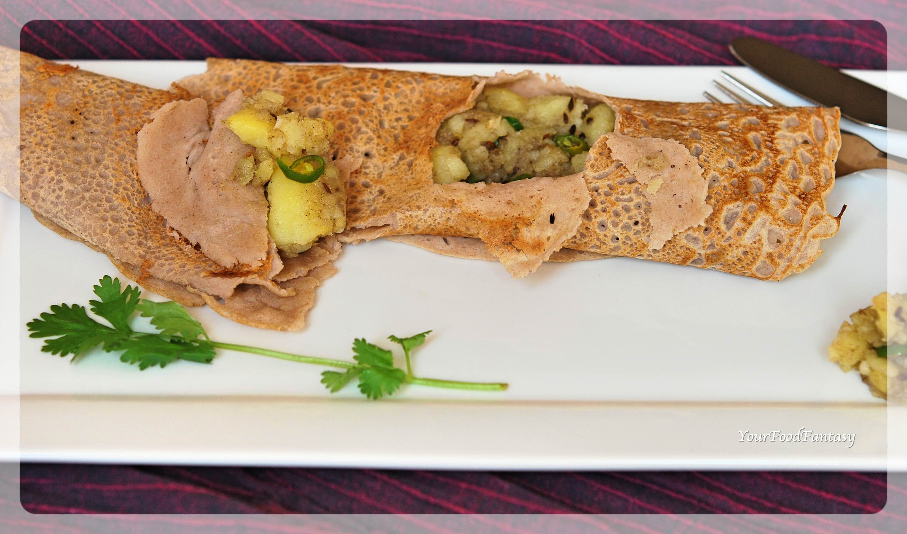 Buckwheat Flour Pancake | Kuttu Ka Dosa Recipe | Navratri Special Food