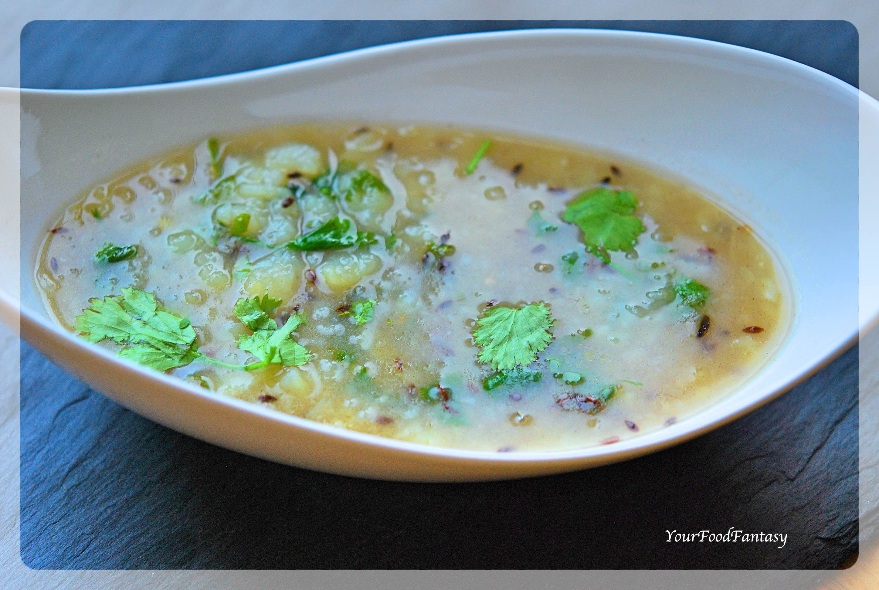 Vrat Special Aalo Ke Sabzi | Potato Curry for Fasting | Your Food Fantasy