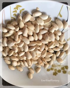 Almonds for badam Halwa | Your Food Fantasy