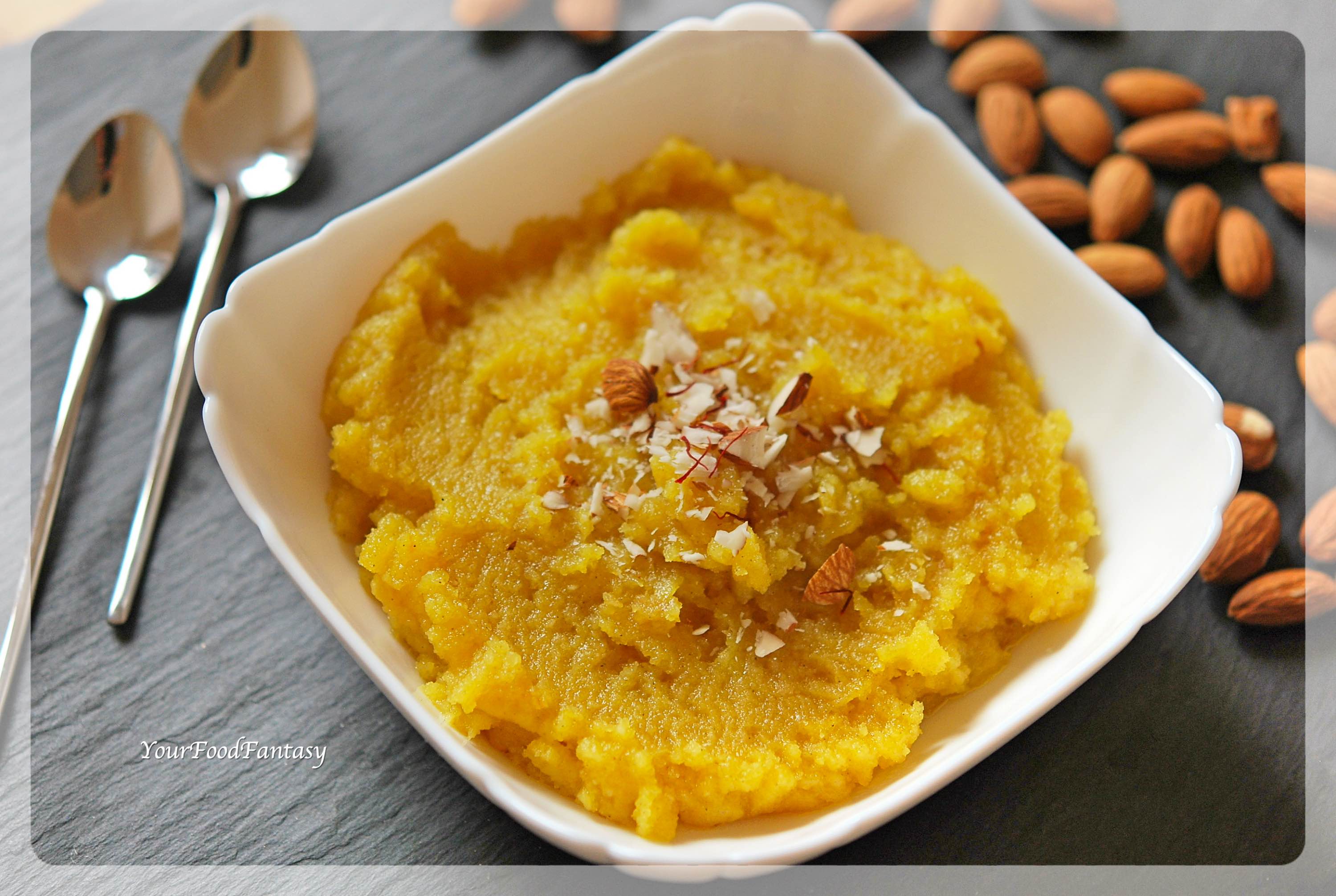 Badam Almond Halwa Recipe | Your Food Fantasy by Meenu Gupta