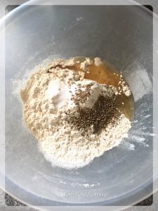 Dough Mix for Ajwain Poori | Your Food Fantasy