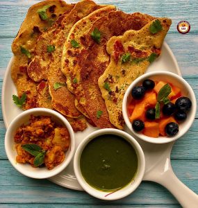 Vegan - Gluten Free Besan Cheela | Your Food Fantasy