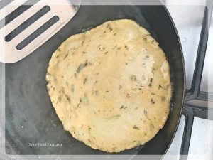 Frying Puri - Methi Puri Recipe | Your Food Fantasy