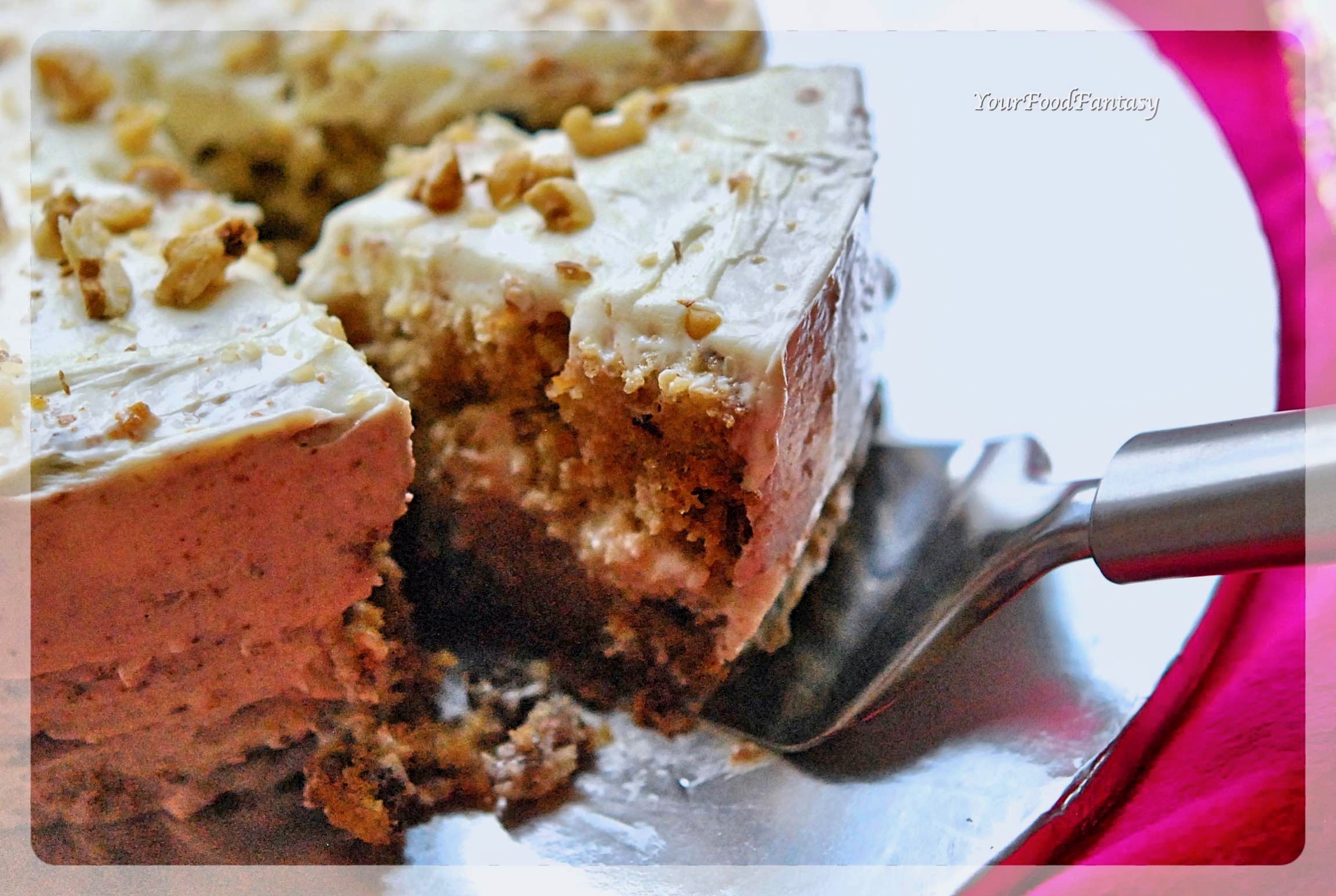 Carrot Cake Recipe | Your Food Fantasy