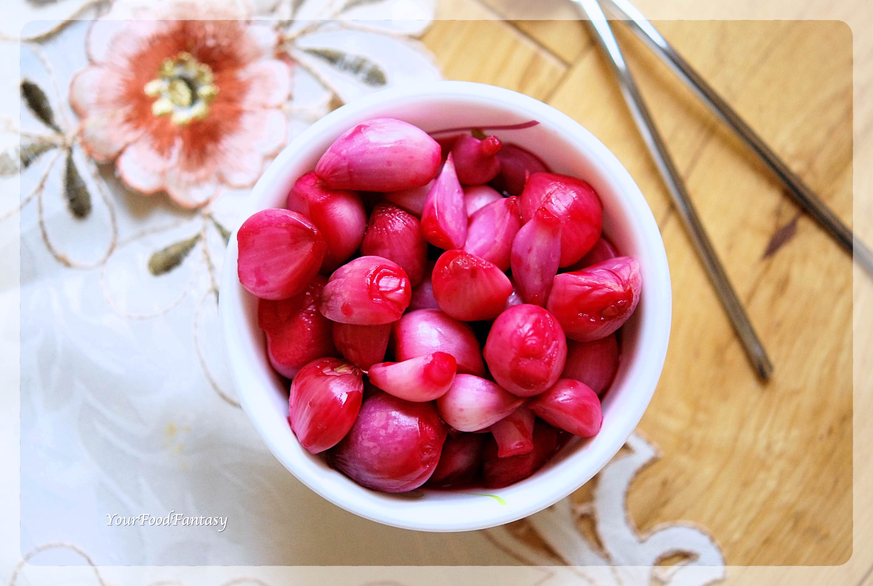 Pickled Onion - Sirke Wale Pyaz Recipe | Your Food Fantasy