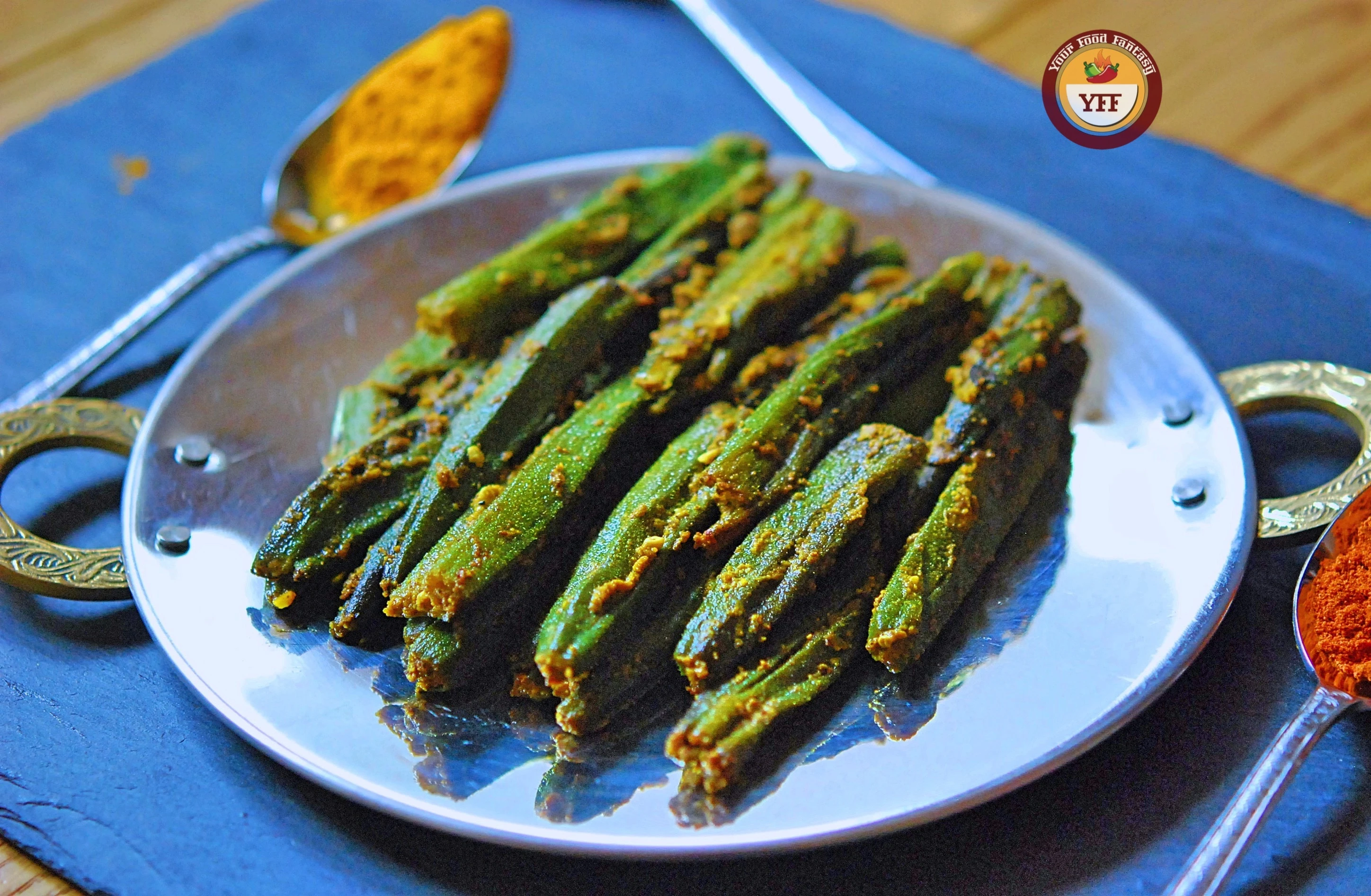 Bharwa Bhindi | Stuffed Okra Recipe | Your Food Fantasy