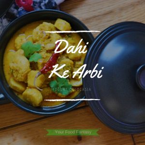 Dahi Wali Arbi Recipe