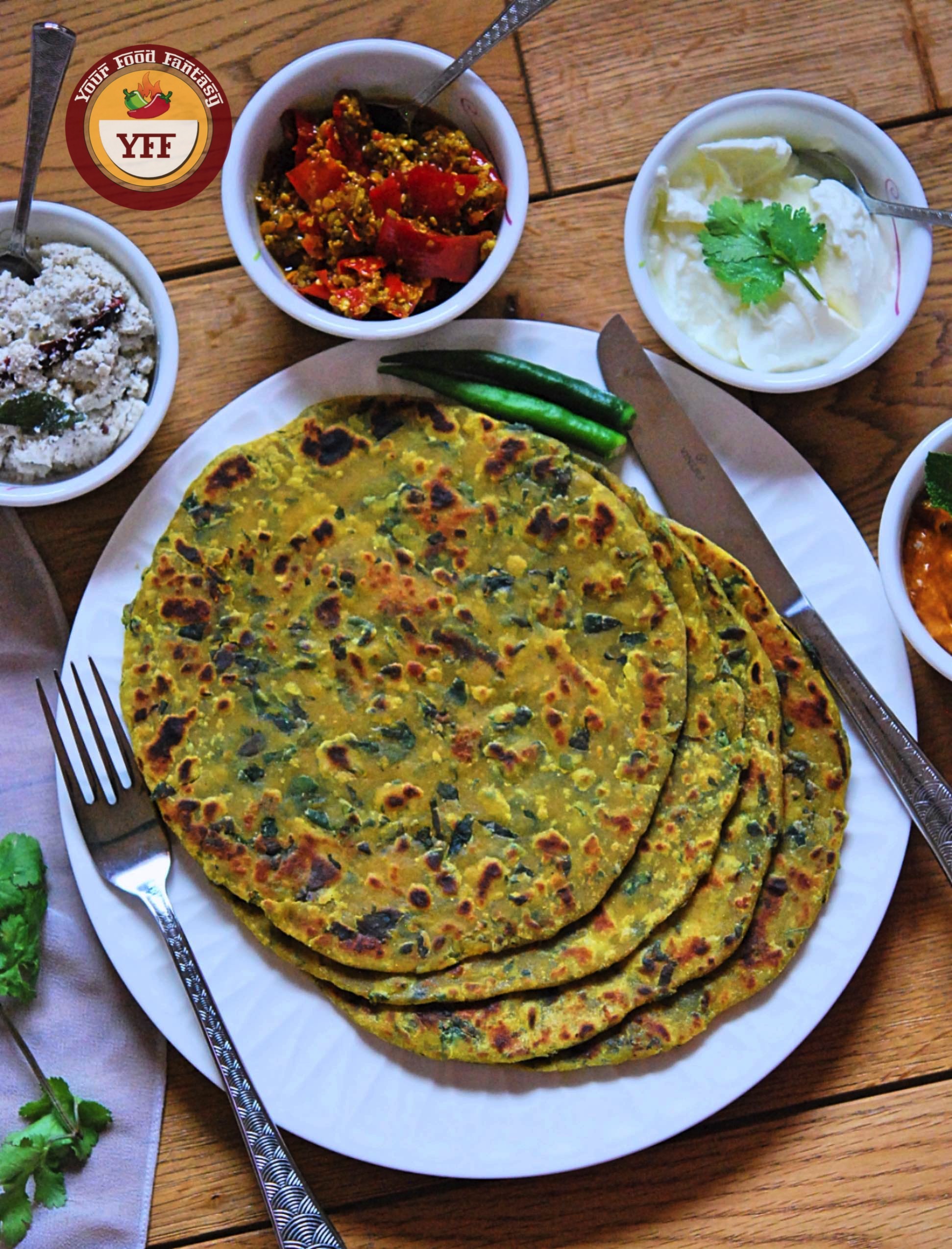 Gujrati Methi Thepla Recipe | YourFoodFantasy.com