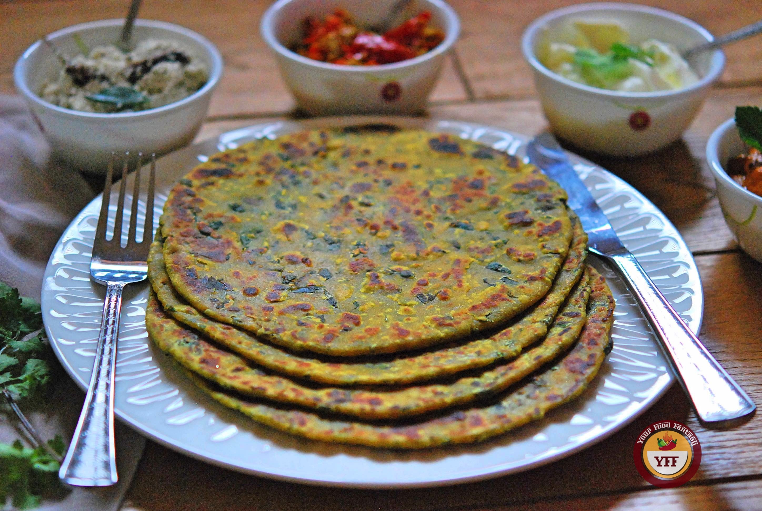 Methi Thepla Recipe | YourFoodFantasy.com