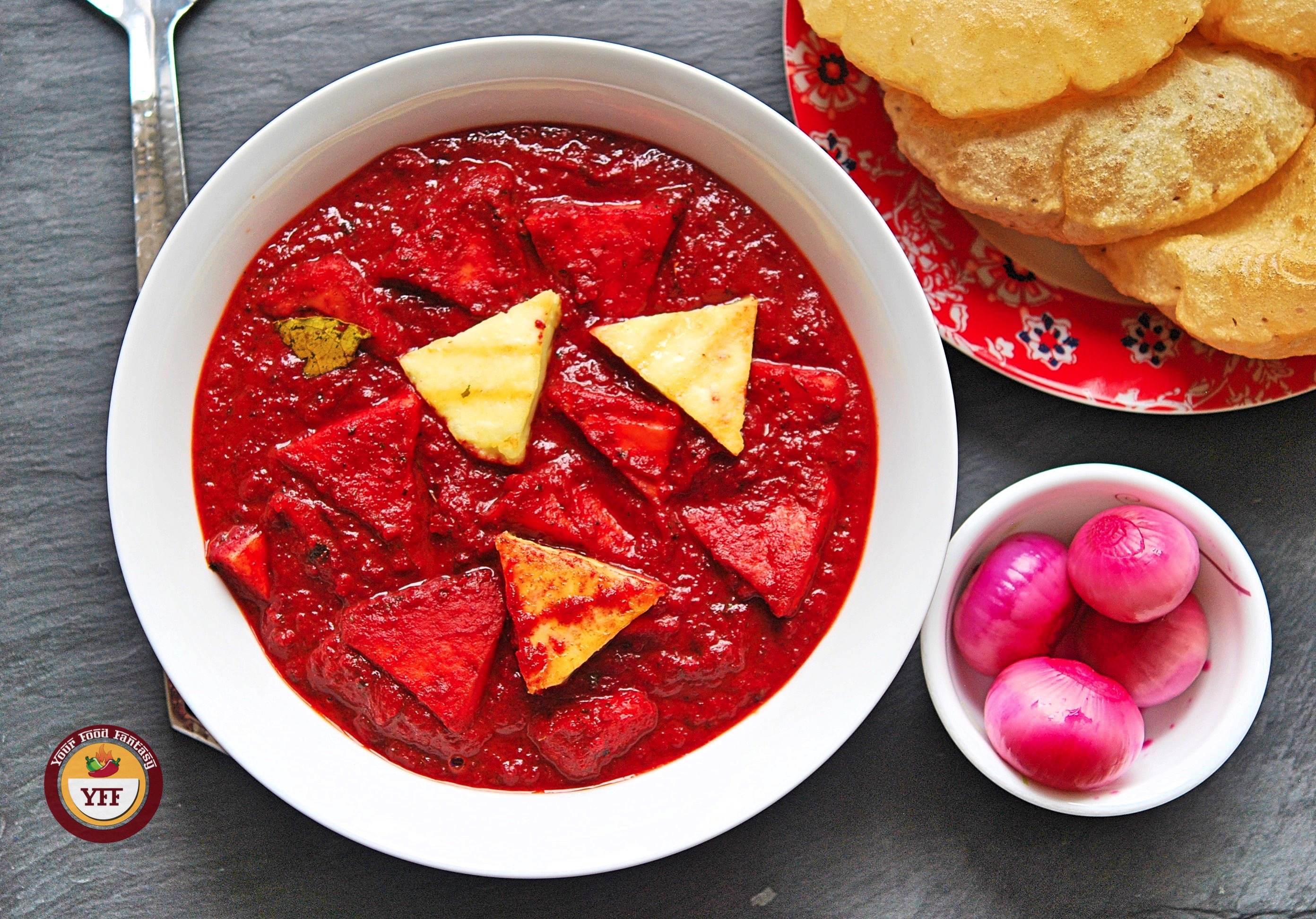 Beetroot Paneer Curry | Paneer Recipes | YourFoodFantasy.com