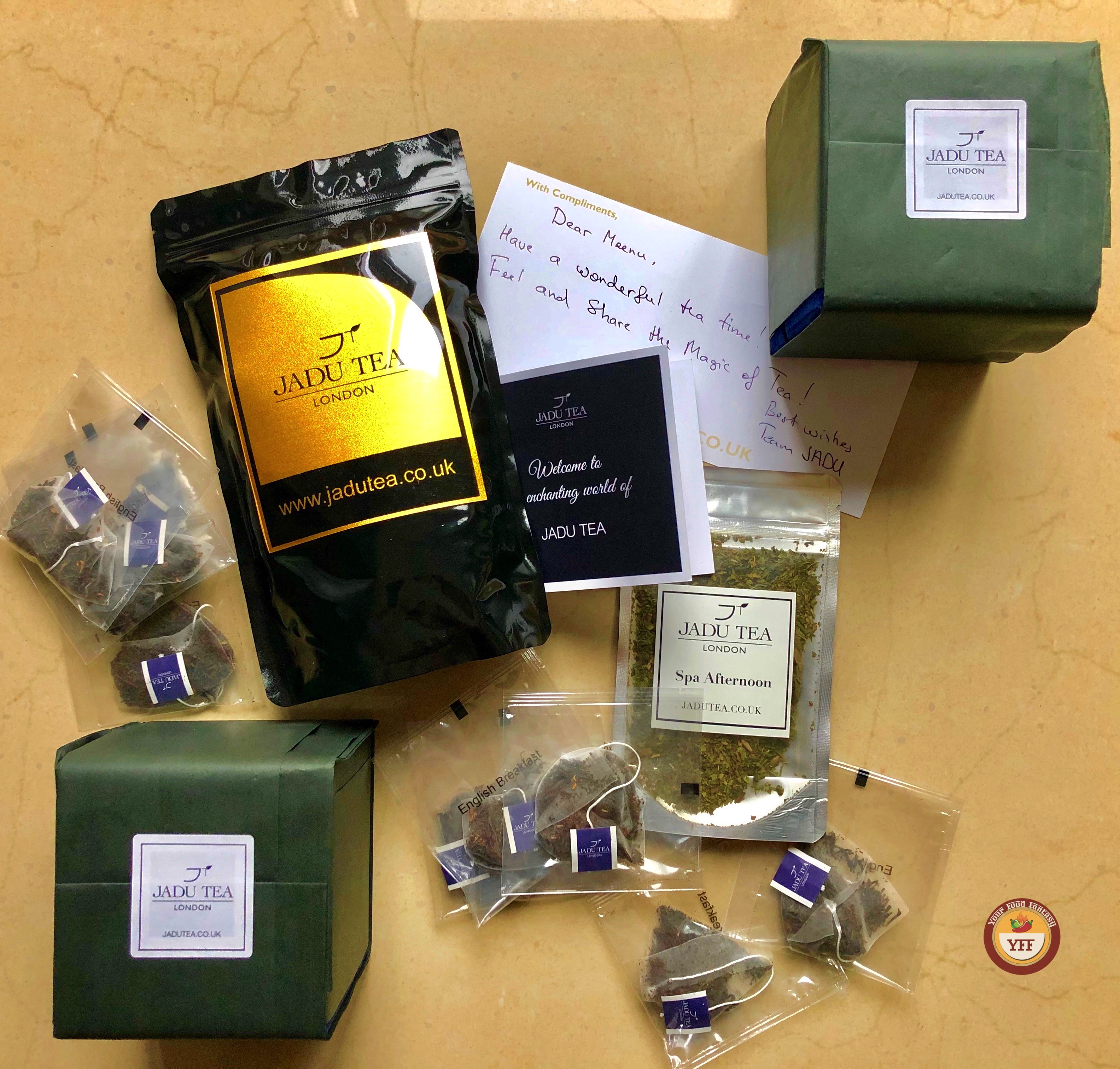 Jadu Tea - Luxury Tea Review | YourFoodFantasy.com