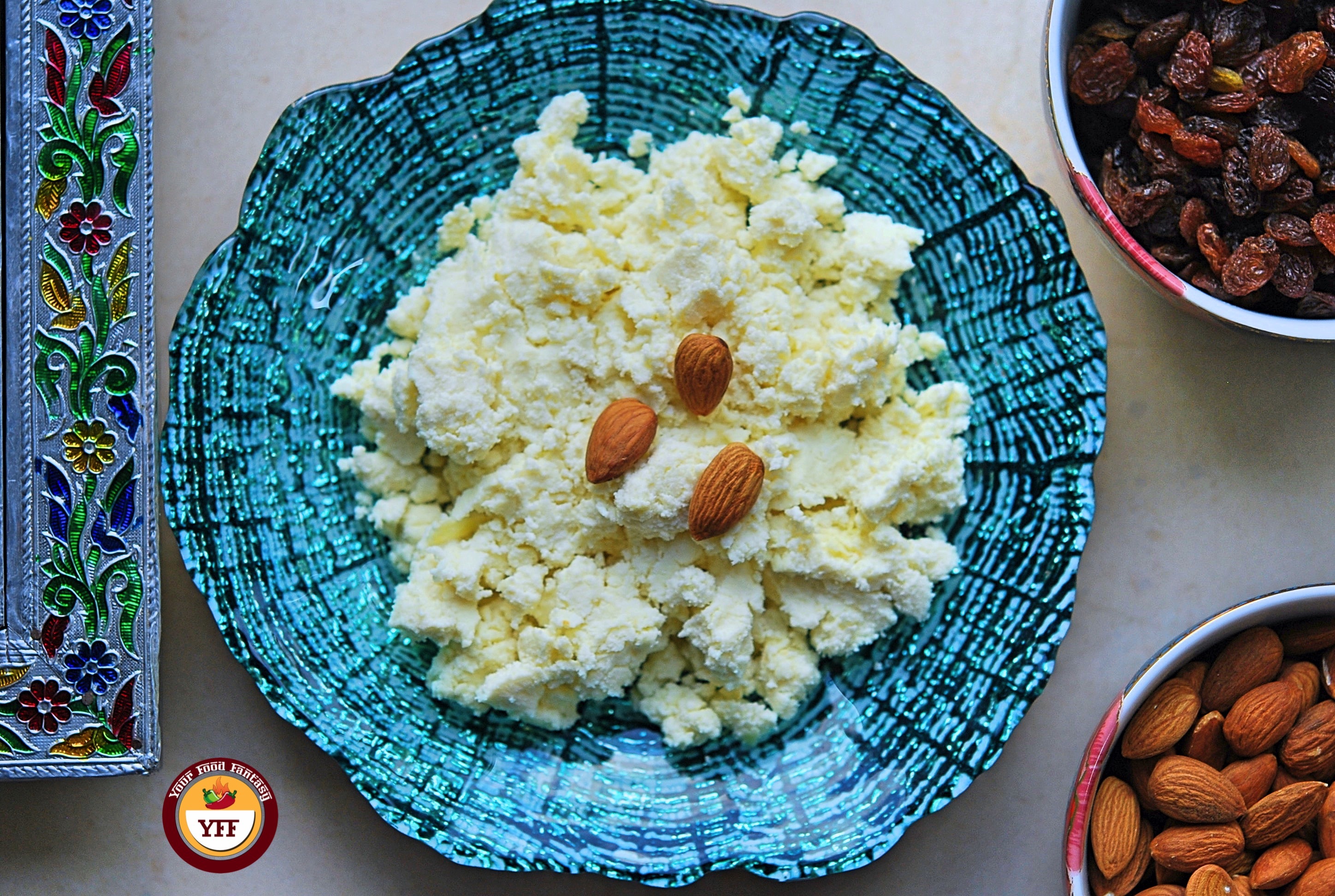 Instant Mawa - Khoa recipe using Ricotta Cheese| YourFoodFantasy.com