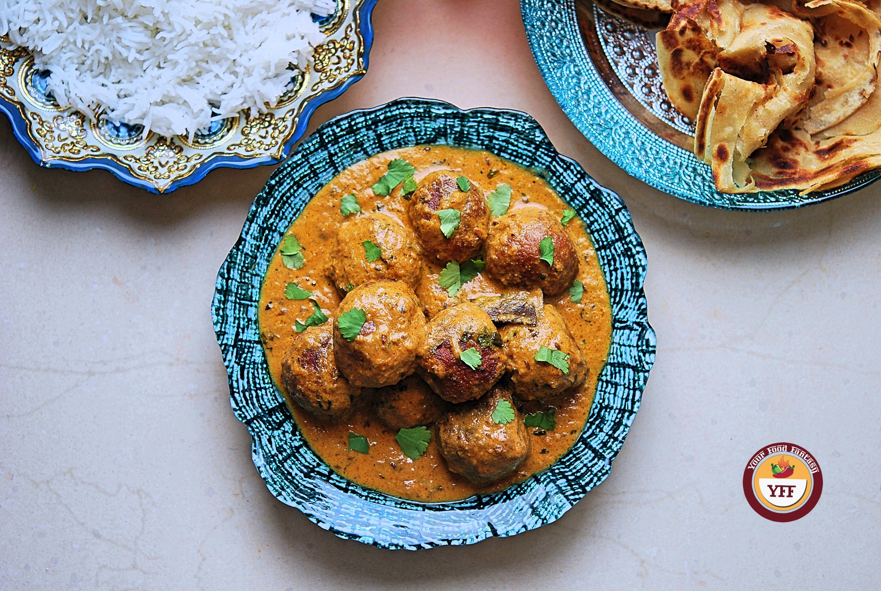 Cabbage Kofta Curry Recipe - Your Food Fantasy