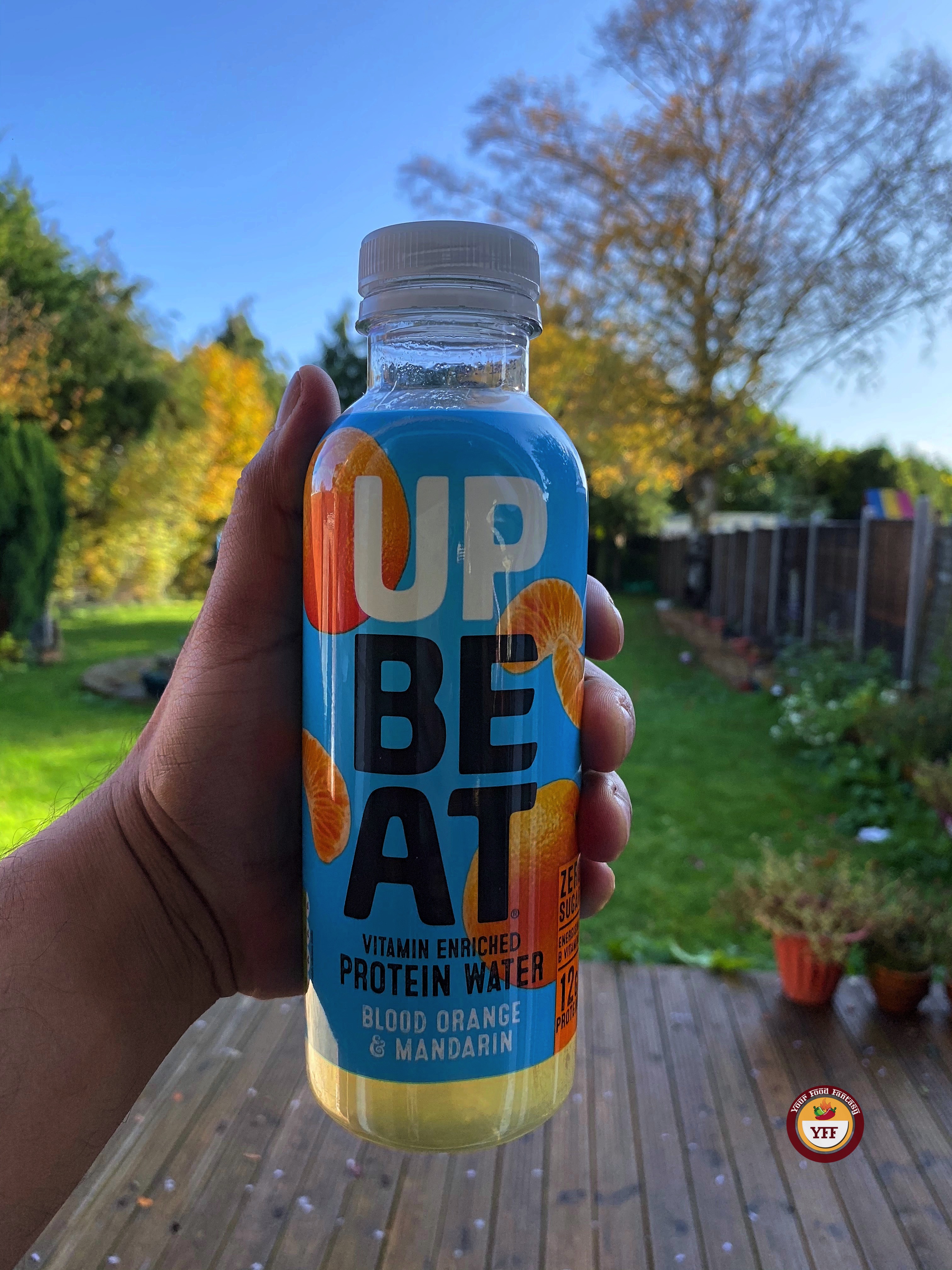 Upbeat Juicy Protein Water | Review by Your Food Fantasy