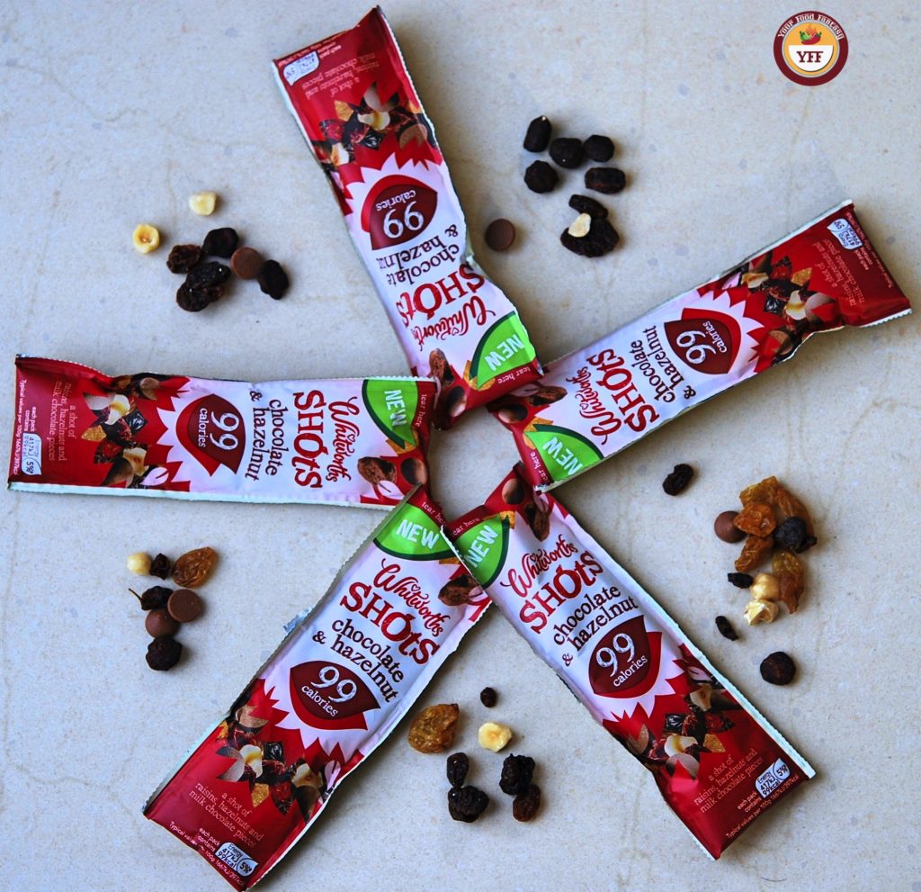 Whitworths Shots Chocolate & Hazelnut | Review by YourFoodFantasy