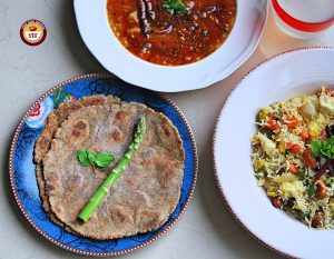 Amaranth Flour with Dal and Pulao - Your Food Fantasy