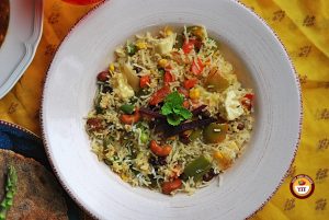 Navratan Pulao Rice Recipe | Your Food Fantasy