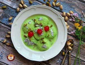 Pistachio Ras Malai Recipe | Your Food Fantasy