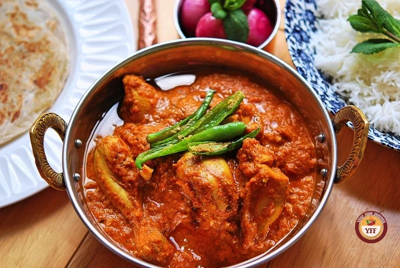 Chicken Changezi Recipe - Authentic Chicken Curry | Your Food Fantasy