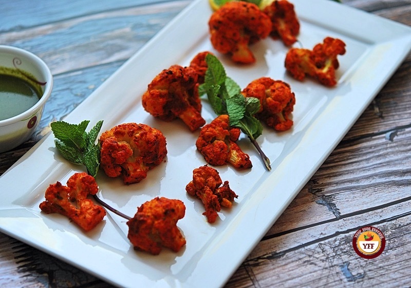 Oven baked Cauliflower Recipe - Your Food Fantasy