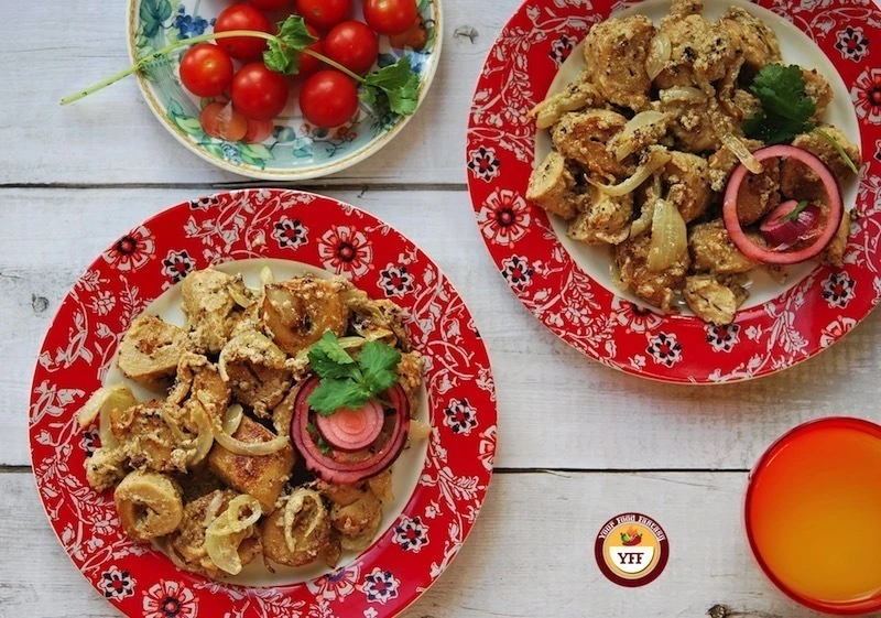 Soya Malai Chaap Recipe | YourFoodFantasy.com