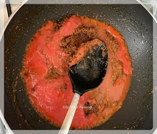 Add Tomato Puree to make Mixed Veg | Your Food Fantasy