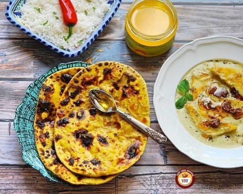 Missi Roti Recipe - Step By Step (Plus Video) - Your Food Fantasy