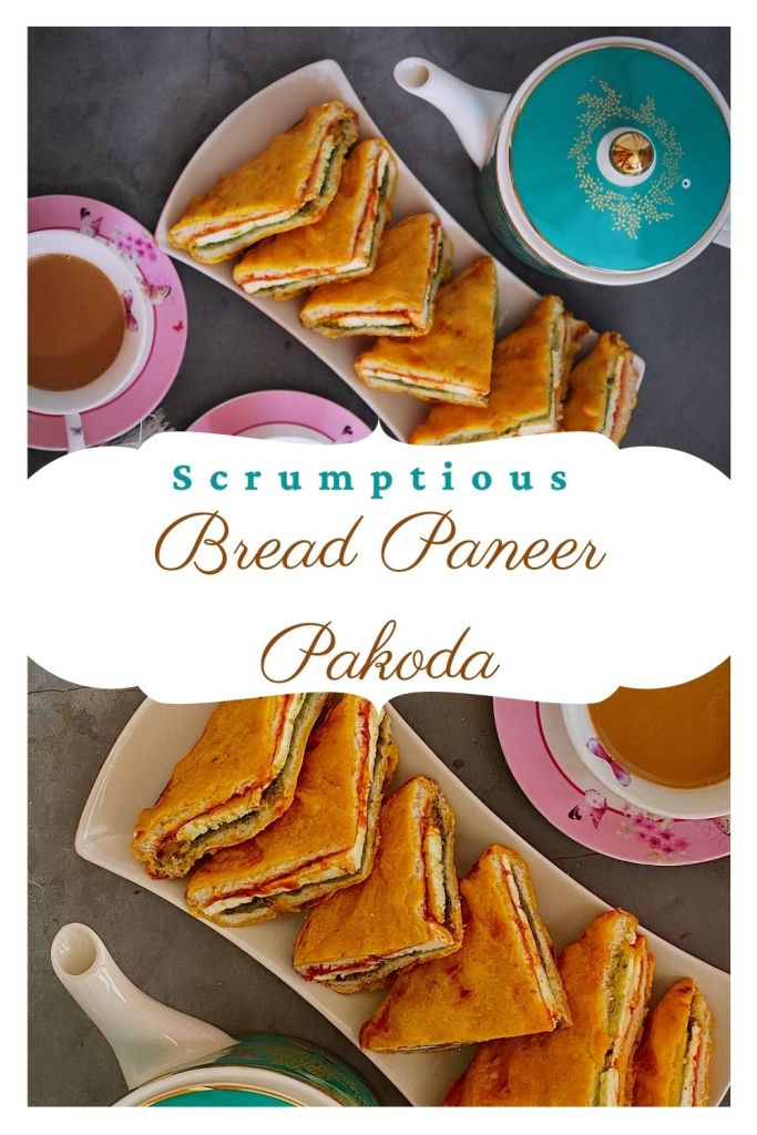 Bread Sandwich Paneer Pakoda Recipe