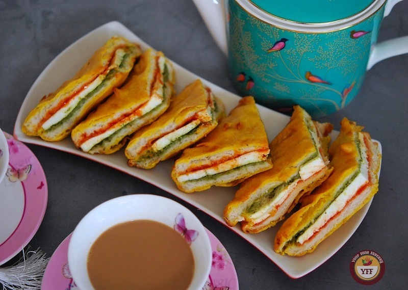 Bread Paneer Pakoda Recipe | Your Food Fantasy