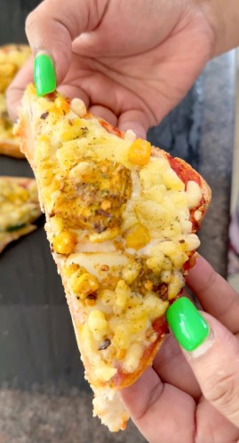 Easy Bread Pizza Recipe