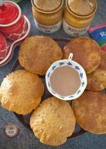 Left over dal used in Poori
